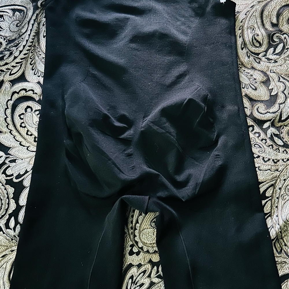 Cacique Black Shape Shorts Bodysuit
